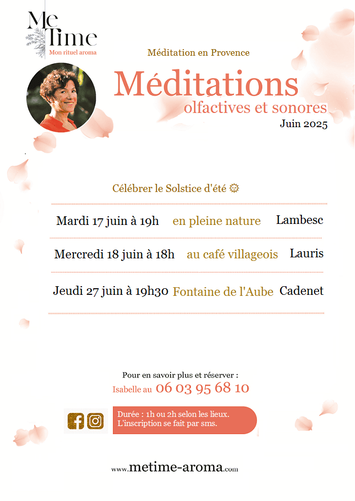 Méditations du solstice d'été - Juin 2025